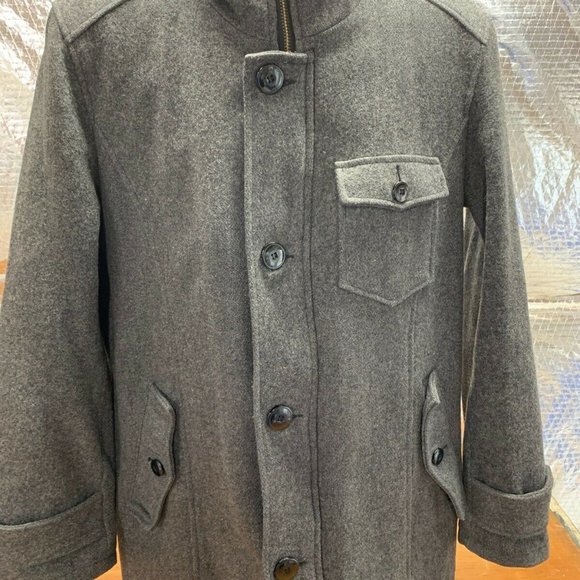 Schott Wool Blend Lined Jacket Coat Vintage - Picture 1 of 8